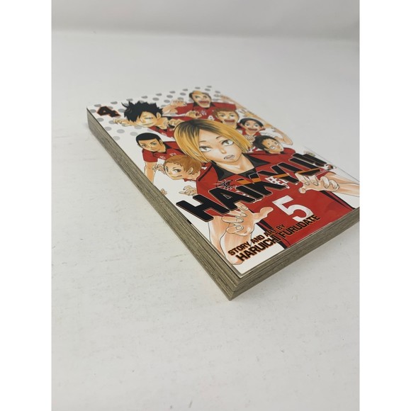 Haikyu Volume 4 Manga Viz Media Shoen Jump Book - Picture 7 of 8